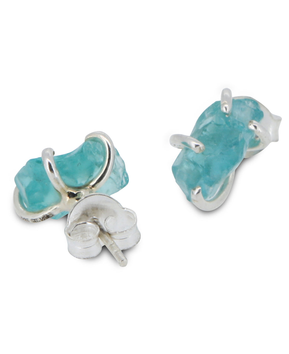 Apatite Stud Earrings
