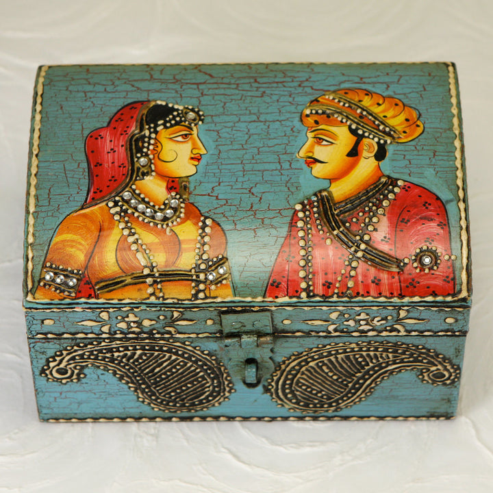Hand-Painted Jewelry Box